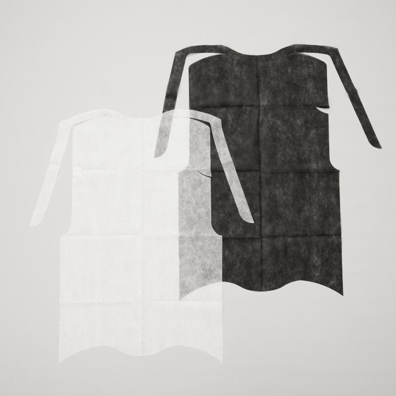 おもてなしは清潔感から。「不織布エプロンで安心をプラス」